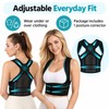 Adjustable Posture Corrector Back Brace for Men and Women, Breathable