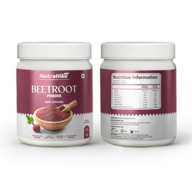 NutraHike Organic Beetroot Powder 200 g – Antioxidant-Rich Detox & Immunity Booster