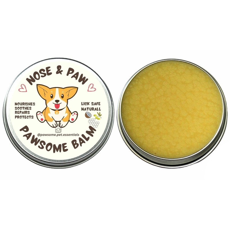 PAWSOME BALM - 100% Natural Dog Paw and Nose Balm