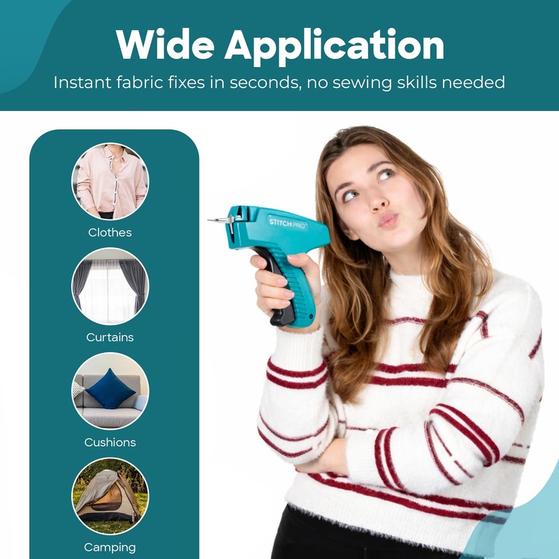 STITCH PRO Stitch Gun for Clothes | Stitchy Quick Clothing