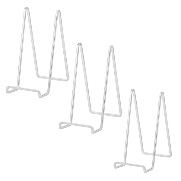 Plate Holder Easel Display Stand - 8 inch Metal Plate