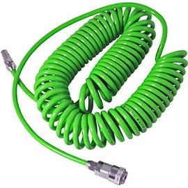 Kenoh Coiled Air Hose 32.8 ft (10 m) φ 0.2 x 0.3 inches (5.0 X 8.0 mm)