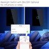 MOES 2.4GHz WiFi Wall Touch Smart Switch Neutral Wire Required,