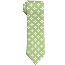 DEKIFNHG Olive Green Floral Men'S Tie Funny Neckties Wedding Holiday Party Gifts