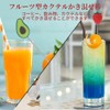 マドラー ステンレス 攪拌棒 7本セット ロングマドラー マドラー攪拌棒 ロングスプーン 全長190mm カクテル コーヒー
