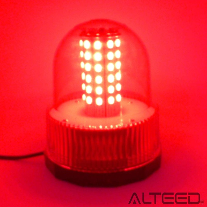 LED Rotating Light/80LED/hurassyuraitopatoranpu V/24 V Red [Auto Land/autoland]