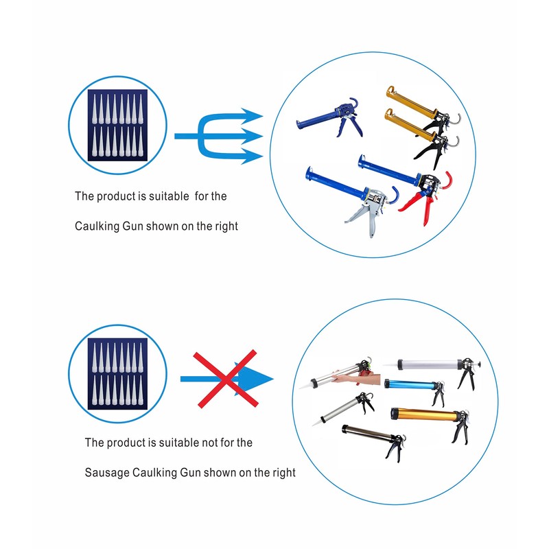 caulking nozzle caulking nozzle extension tube caulking nozzle with closed