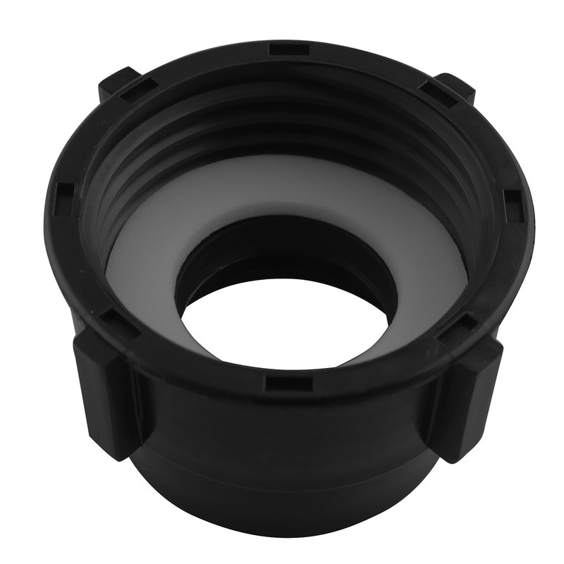LQ Industrial Black Plastic IBC Valve Adapter with Sealing Rubber