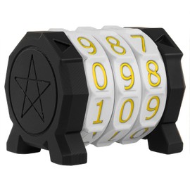 MTG Life Counter Wheel Health Tracker Gradient Game Counter for Board Game Compatible Table top Games with Magic Card Game Accessories CCG Creature Stats (White)