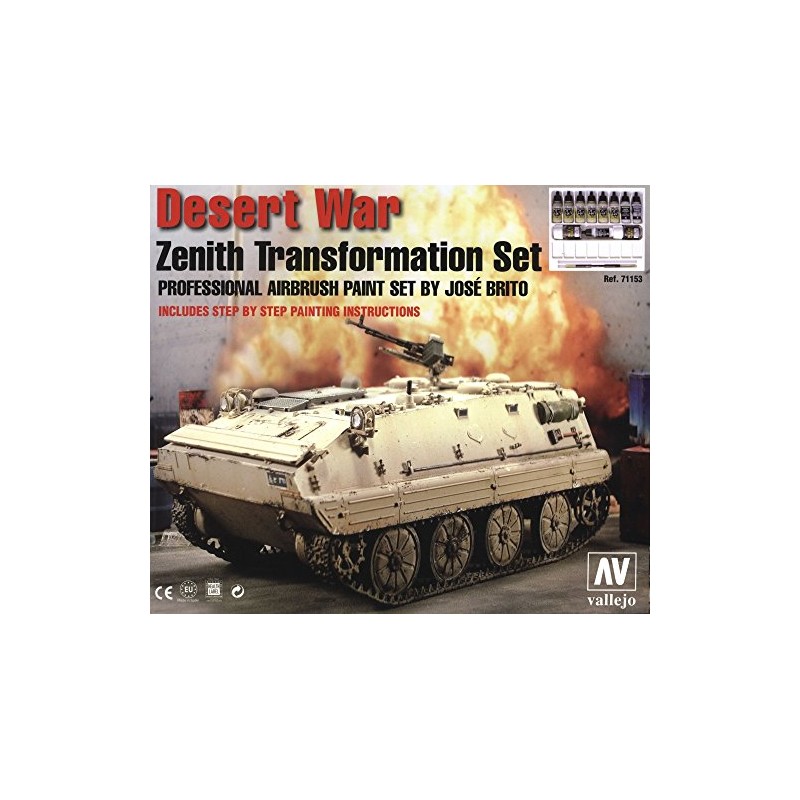 Vallejo Paint for Desert War Transformation Set