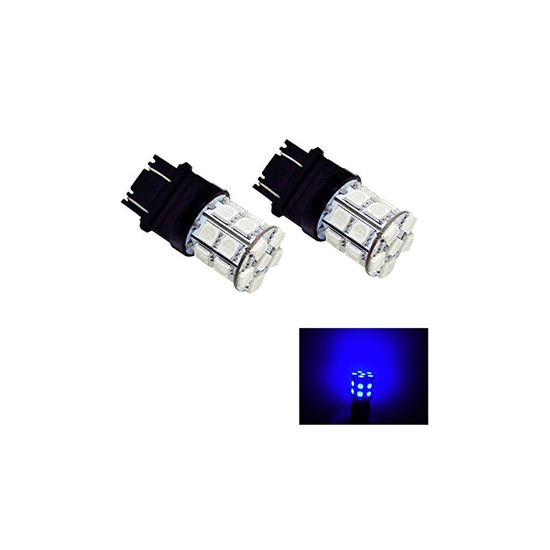 PA LED 2PCS 20SMD 3157 Blue Auto LED Bulb 12V