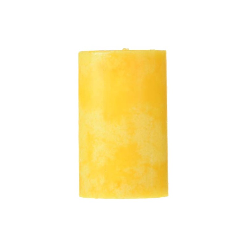 Aroma Naturals Lavender & Tangerine Essential Oil Scented Pillar Candle,