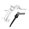 Orivin 2 Pcs Insulated Test, Hook Probes Clip with 4