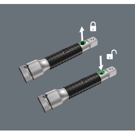 Wera 003591 Lock Extension Bar 3/8 Short
