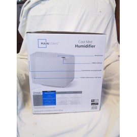 Mainstays Cool Mist Humidifier 1 gal MDH-0103JW White New In Box