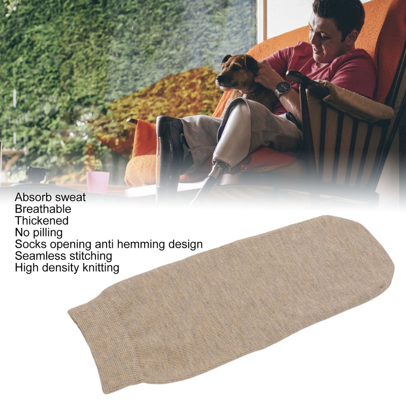 5pcs Stump Socks Set Portable Soft Breathable Elastic Cotton Protective