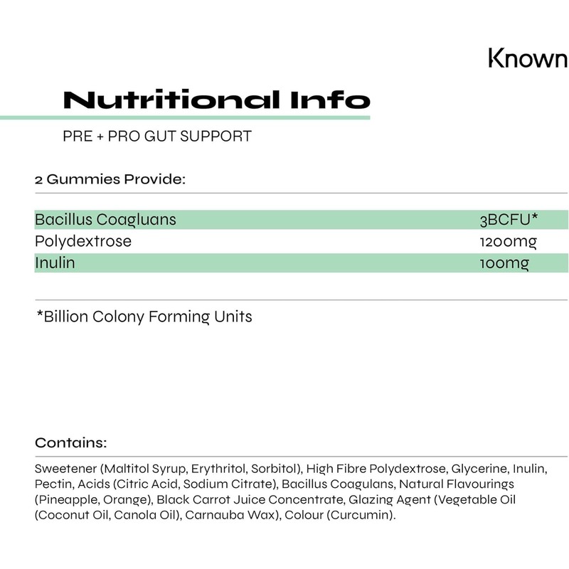 Probiotics for Gut Health - Prebiotic & Probiotic Support Gummies