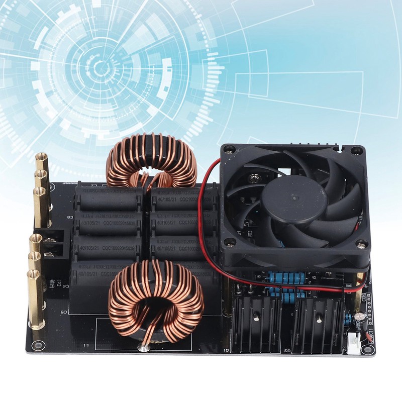 Induction Heating Board ZVS Heater Power Supply Module with Coil