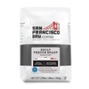 SF Bay Coffee DECAF French Roast Ground Coffee, 28 oz Bag, Dark Roast, Swiss Water Process Decaffeinated