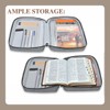 NGIL Canvas Bible Cover, Large Organizer for Men/Women, Book Church