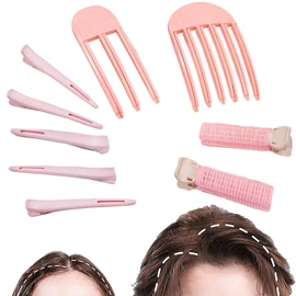 Volumen-Haarspangen, 3/6 Zähne, Haarvolumen-Werkzeug, Abteilen und Volumen, flauschige Clips für Wurzeln, Lockenwickler, Styling, Salon und Zuhause, Haarschneide-Clips, Make-up, Friseur-Zubehör für