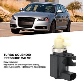 Válvula de presión turbo solenoide, ajuste de la válvula de presión solenoide turbo para el reemplazo del transportador 1K0906627B Ajuste para T5 1.9 2.0 2.5t
