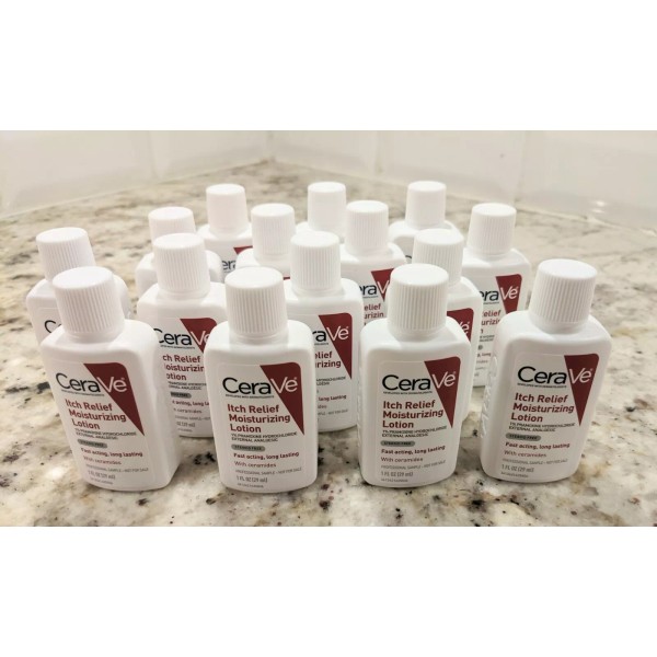 CeraVe 15X CeraVe Itch Relief Moisturizing Lotion Travel/Sample Size exp