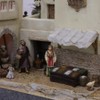 FADEDA Dog Sitting/Height: 4 cm/Hand-Painted/Detailed Nativity Scene Figures - Christmas
