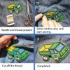 MAKSTORE 9pcs Patches for Kids, Iron on/Sew on DIY Patch,