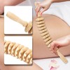 Lezevn Muscle Roller Stick Natural Massage Ease Deep Tissue Wooden