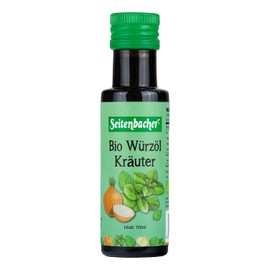 Seitenbacher Organic Spice Oil Herbs I Cold Pressed I First Pressing I Dressing I Dips I Marinade I 1 x 100 ml