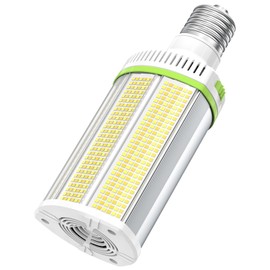 LED Corn Light Bulb 120W 96W 72W Wattage Adjustable, E39 Base Corn Cob Light Bulb 5700K 5000K 4500K, 18,000LM DLC ETL Listed Commercial High Bay Light for Warehouse Parking Lot Lighting, AC 100V-277