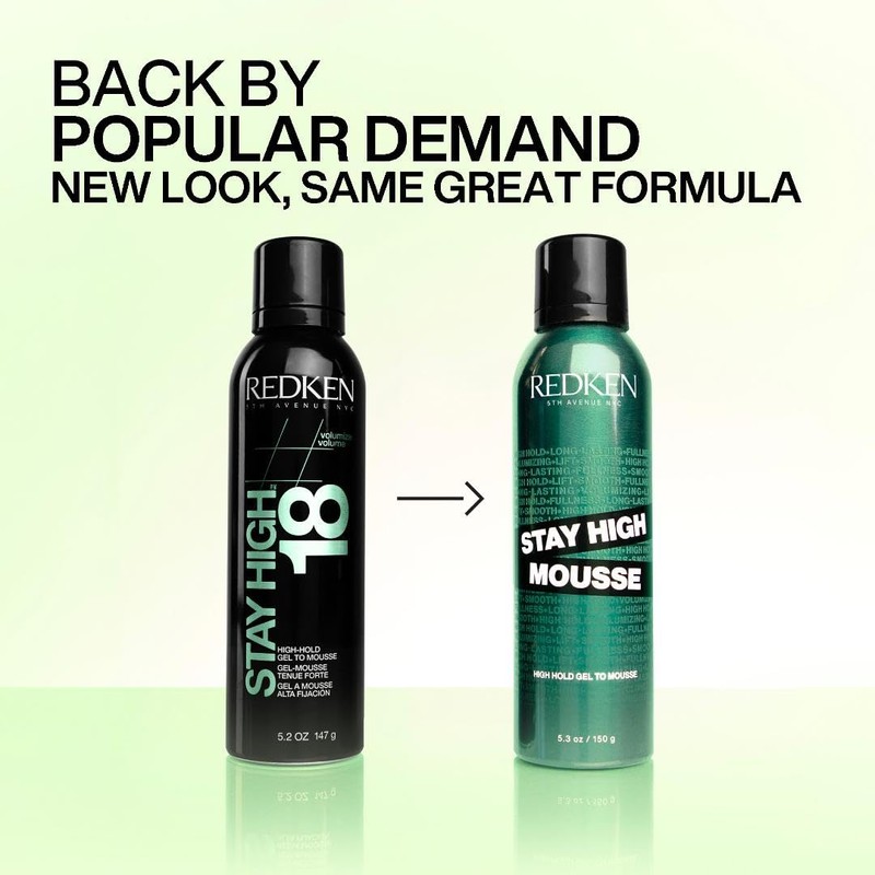Redken Stay High Volumizing Mousse For Fine Hair - High