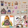 Peryiter 24 Pack Goldilocks and The Three Bears Felt Board