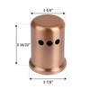 Akicon Copper Kitchen Dishwasher Air Gap Cap, Copper Air Gap