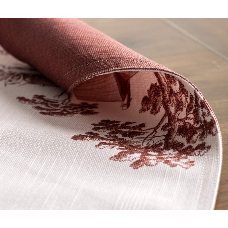 Maison d'Hermine 100% Cotton Set of 4 Placemats for Dining