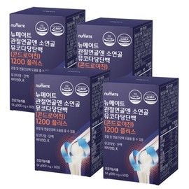 Newmate Articular Cartilage contains cartilage mucopolysaccharide protein chondroitin (4 boxes/4 months) / (Expiration date: 26.06.12) / .뉴메이트 관절연골엔 소연골 뮤코다당단백 콘드로이친 (4박스4개월분)  (소비기한 26.06.12)