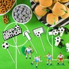 Soccer Ball Cake Topper Decorations For Theme Party, Football Player,