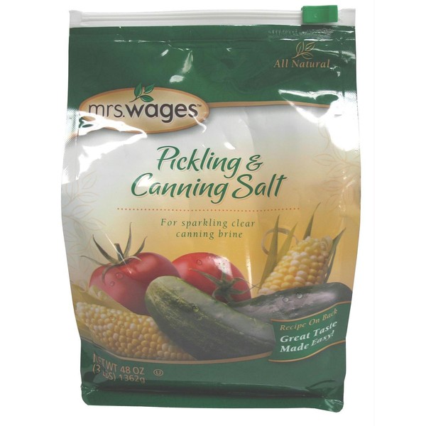 Pickling And Canning Salt By Precision Foods Inc 48oz, (3lbs) 136g