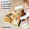 10-in-1 Montessori Busy Board for Toddlers - Safe, Durable Sensory