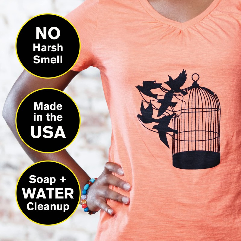 Speedball Art Products - Juego de tinta para tela (4