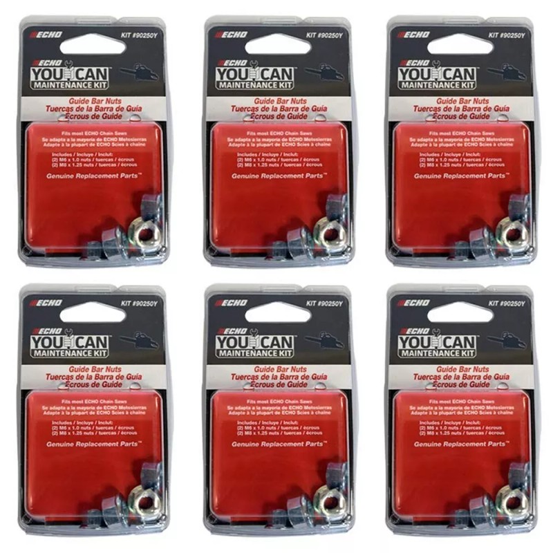 ECHO Genuine OEM Echo 90250Y Chainsaw Guide Bar Nuts Kit