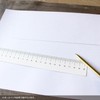 BAY LETTERPRESS Paper Ruler Scale 7.9 inches (20 cm) 50