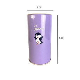 Place Piggy Bank for Girls and Boys. Set of 3 Money Coin Banks: Save, Share, Spend to Help Kids Become financially Responsible