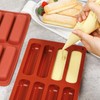 VITAPREP Finger Biscuit Silicone Molds, 2 Pack 8 Cavity Cereal