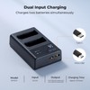 EN-EL14 EN EL14a Battery Charger, Charger Compatible with Nikon D3500,
