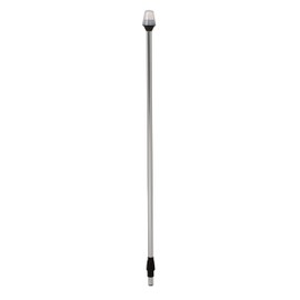Attwood 5110-36-7 Frosted Globe All-Round Pole Light, 36-Inch