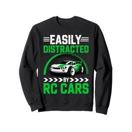 RC Car Art For Men Women Kids Remote Control RC Car Lovers Sweatshirt
