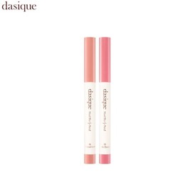 DASIQUE Mood Blur Lip Pencil 0.9g*2ea, Color 1#$%Color 2:01 Sand Beige-03 Peach Cream