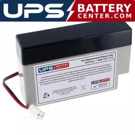 UPS Battery Center Ltd. 12V 0.8Ah Sealed Lead Acid Battery with J2 Terminals